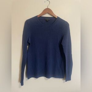 Saks Fifth Avenue Navy Cashmere Sweater